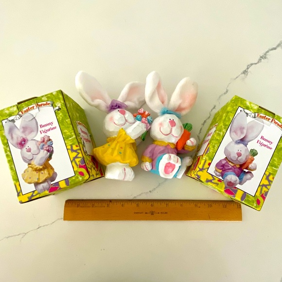Easter Parade Bunny Figurines - Picture 2 of 3